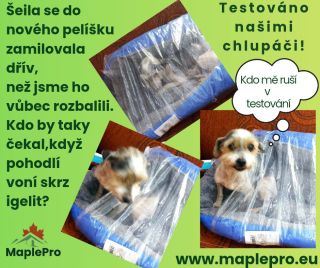 Najdeš ho (a další testované vychytávky) na 👉 www.maplepro.eu #MaplePro #TestovánoTlapkami #EshopCoVrní #PsíRadost